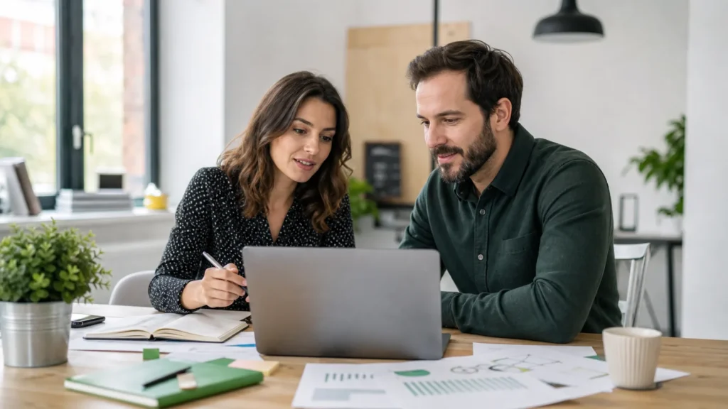 Audit IA et automatisation dans une TPE PME, ambiance calme et professionnelle