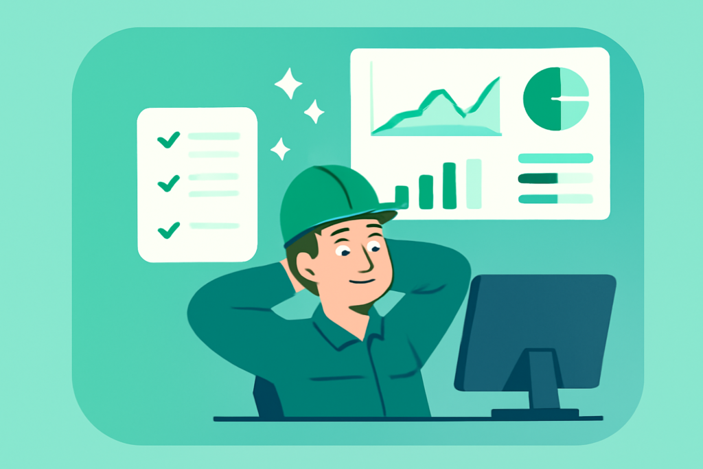 Reporting et saisies en automatique en industrie
