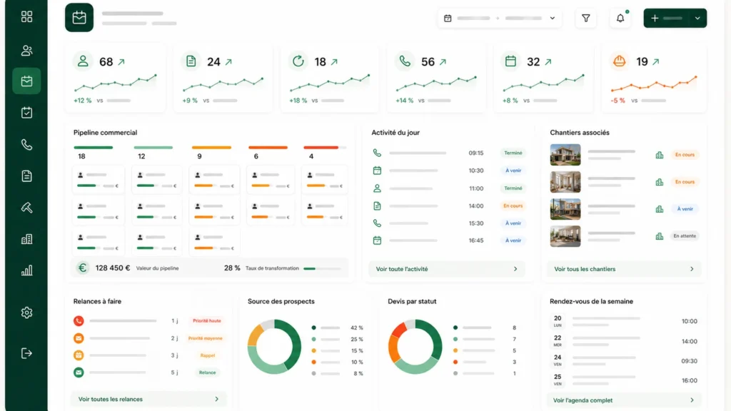 CRM pour artisan : comment suivre prospects, devis et relances