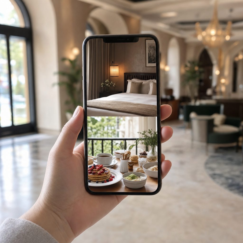 Publications réseaux sociaux automatisées pour un hôtel